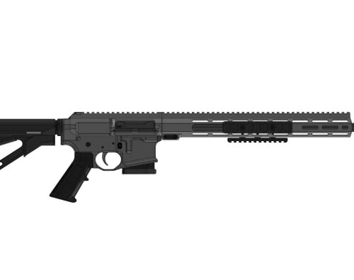 WEDGETAIL MPR MINI 300 AAC PUMP ACTION RIFLE – BLACK