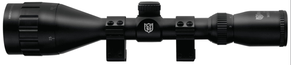 NIKKO STIRLING Mountmaster 3-9×50 AO 2pce3/8in mounts and recoil stop