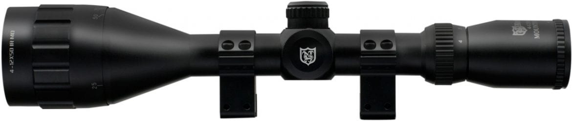 NIKKO STIRLING Mountmaster 4-12×50 AO 2pc 3/8in Mounts