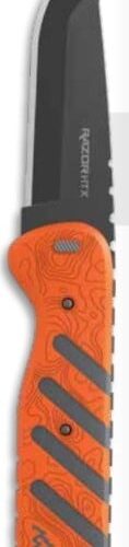OUTDOOR EDGE RAZOR HTX 3.5″ Fixed Topo Orange
