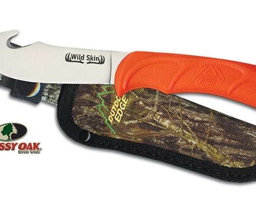 OUTDOOR EDGE Wild-Skin Gut-Hook Skinner (Orange)