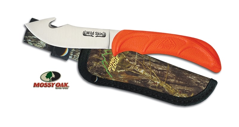 OUTDOOR EDGE Wild-Skin Gut-Hook Skinner (Orange)