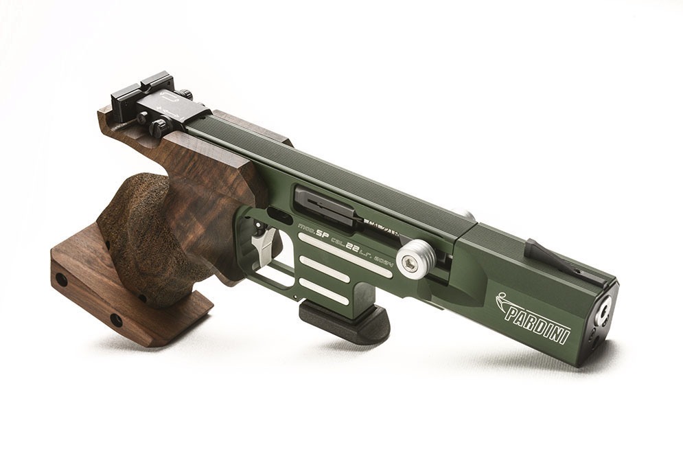 PARDINI SP Hi-Tech .22LR Sport Pistol – Green
