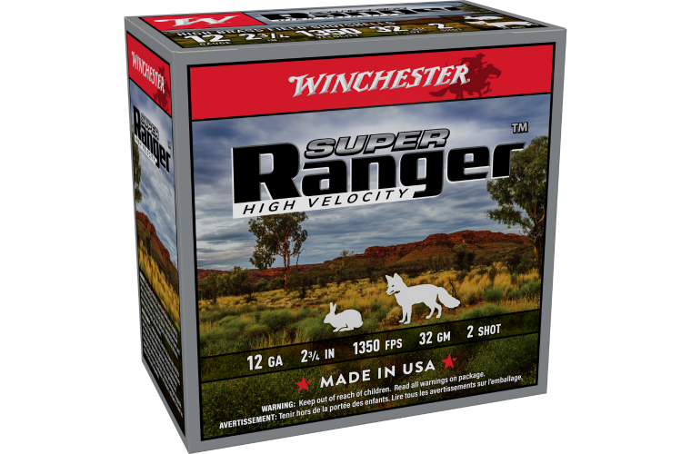 WINCHESTER SUPER RANGER 12G NUMBER 2 2-3/4INCH 32GM (250 PACK)