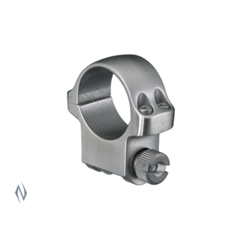 RUGER MEDIUM 1 INCH STAINLESS RING