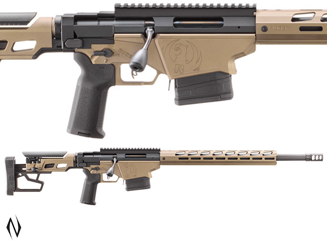 RUGER PRECISION RIFLE 308 20 INCH 10 SHOT SMOKED BRONZE / FDE