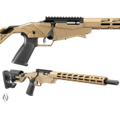 RUGER PRECISION RIMFIRE RIFLE 22LR 18INCH 10 SHOT FLAT DARK EARTH
