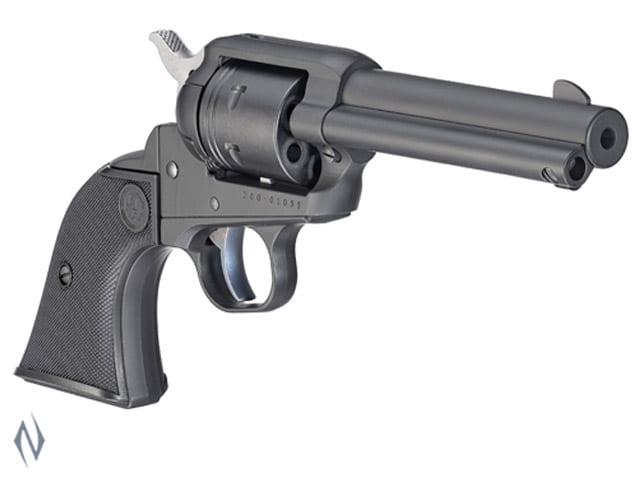 RUGER WRANGLER 22LR SINGLE ACTION REVOLVER BLACK 117MM