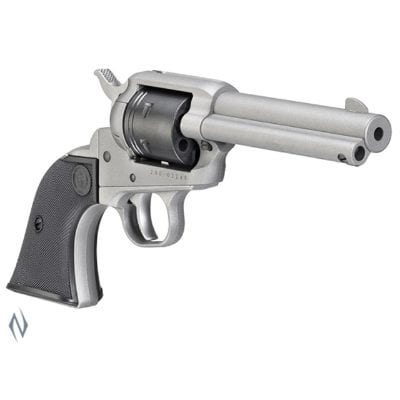 RUGER WRANGLER 22LR SILVER SINGLE ACTION REVOLVER 117MM BARREL LENGTH