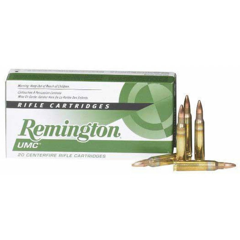 223 REMINGTON 55Grs UMC ( 20 ROUNDS )