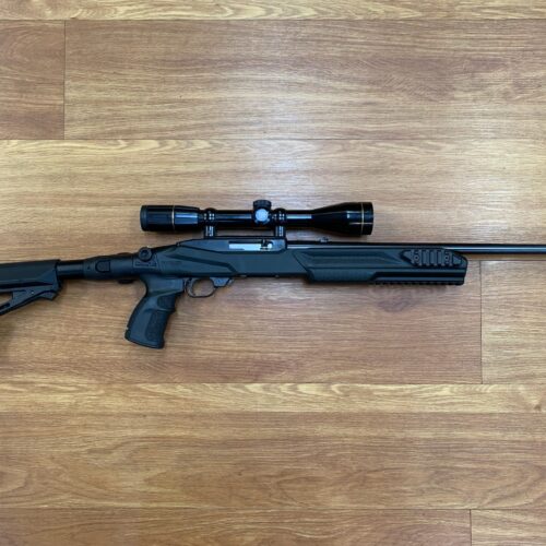 USED (CONSIGNMENT) CAT C RUGER 10/22 22LR – FAB DEFENCE STOCK – NIKKO STIRLING GOLD CROWN 4X40