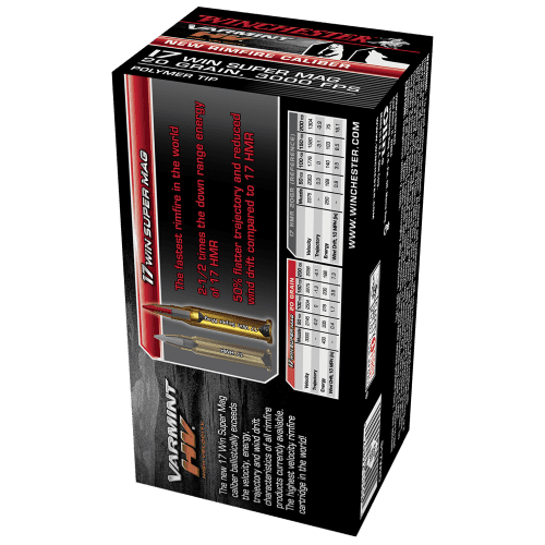 WINCHESTER VARMINT HE 17WSM 20GR (50PCS)