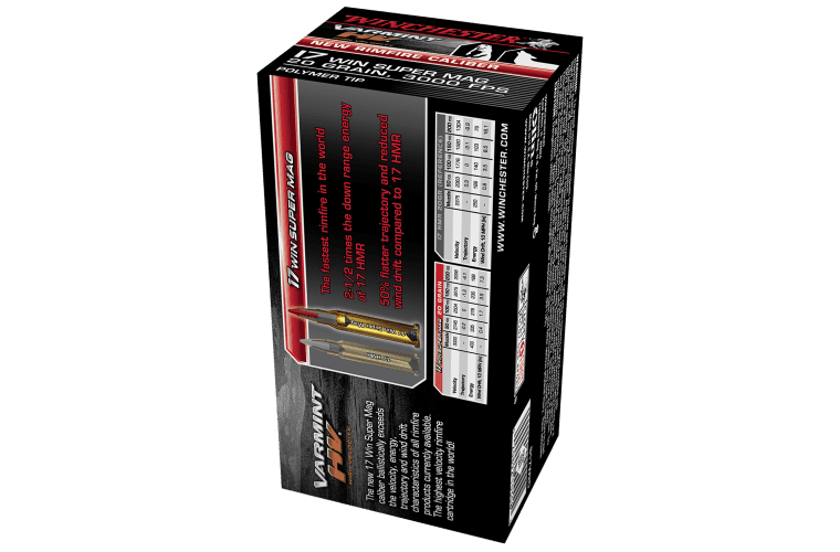 WINCHESTER VARMINT HE 17WSM 20GR (50PCS)