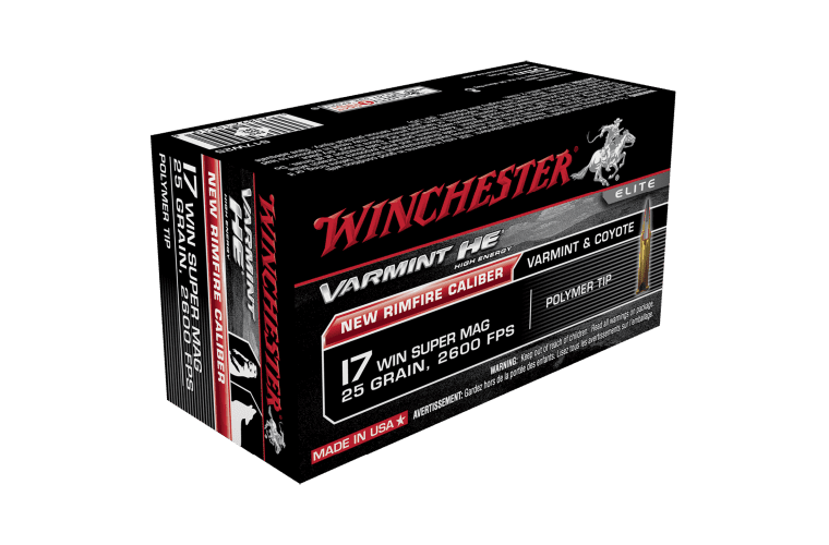 WINCHESTER VARMINT HE 17WSM 25GR (50PCS)