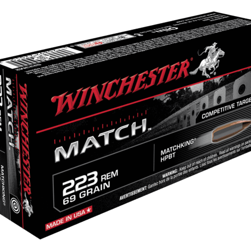 WINCHESTER SUPREME 223REM 69GR BTHP MATCH (20 PACK)