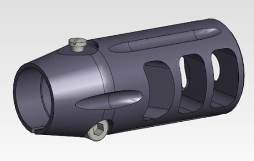 TIKKA Muzzle Brake D20 5/8×24 (CTR/TACT/UPR) (Max .30cal)