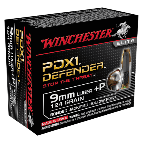 Winchester PDX1 9MM 124GR BONDED – 20 Rounds