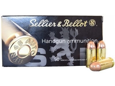 S & B 45LC 230gr JHP (50 ROUNDS)