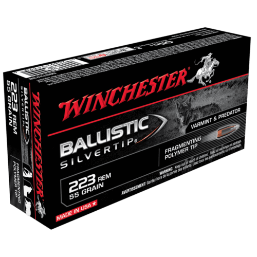 Winchester Ballistic Silver Tip 223Rem 55gr