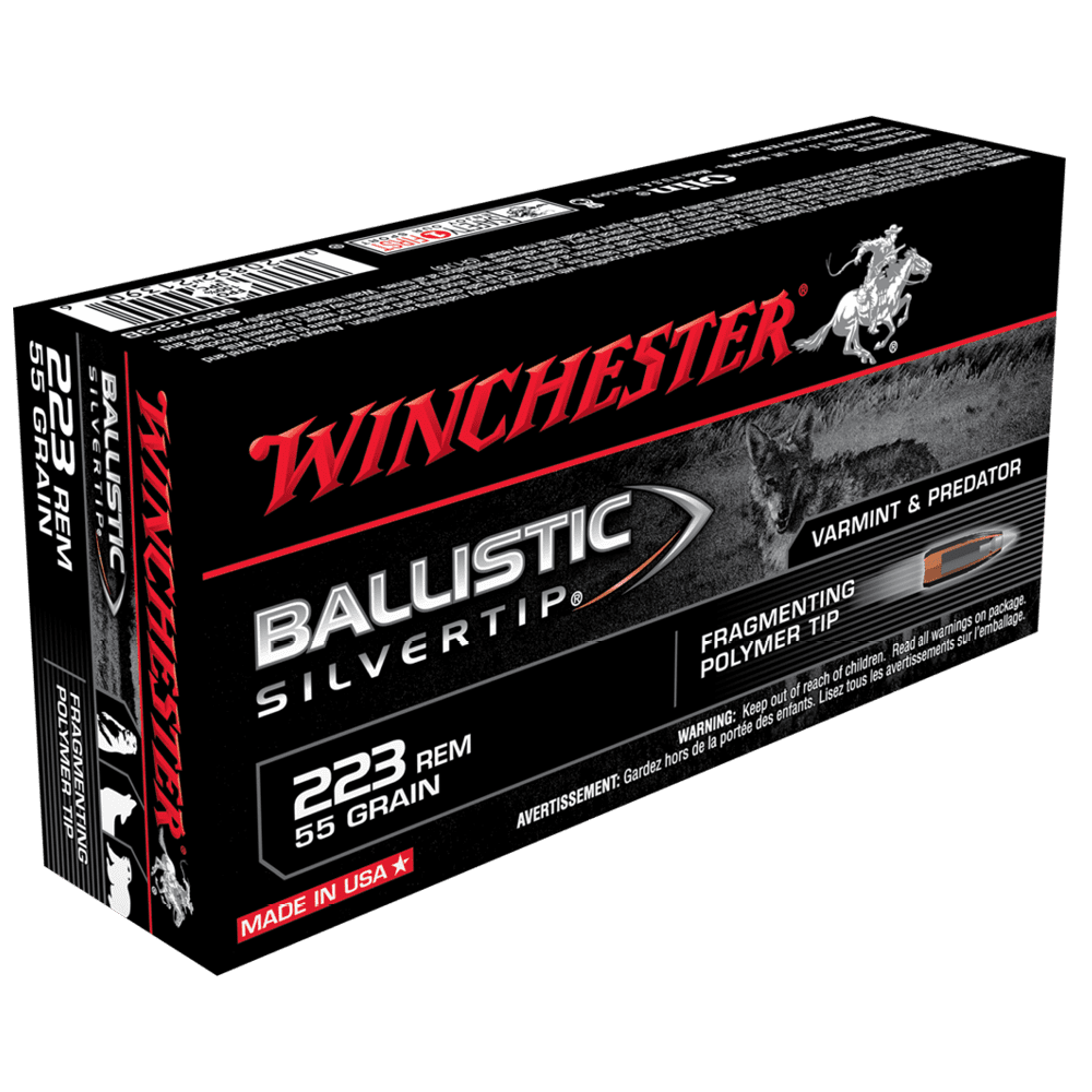 Winchester Ballistic Silver Tip 223Rem 55gr