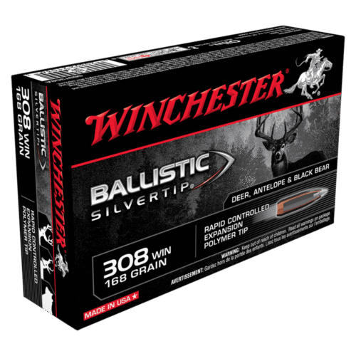 Winchester Ballistic Silver Tip 308Win 168gr