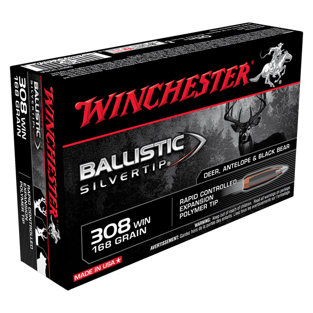 Winchester Ballistic Silver Tip 308Win 168gr