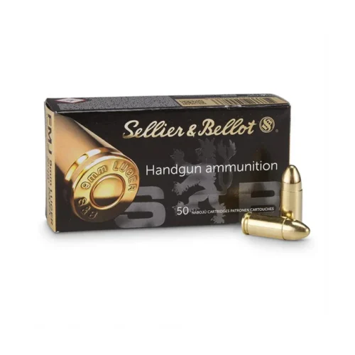 SELLIER BELLOT 9MM LUGER 115gr FMJ 50 PACK