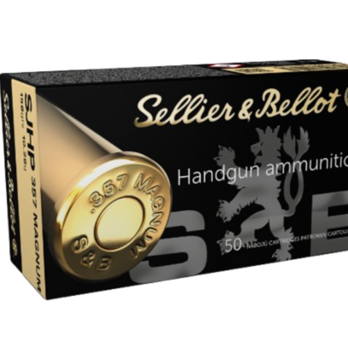 SELLIER BELLOT 357 Mag 158gr SJHP (50 Rounds)