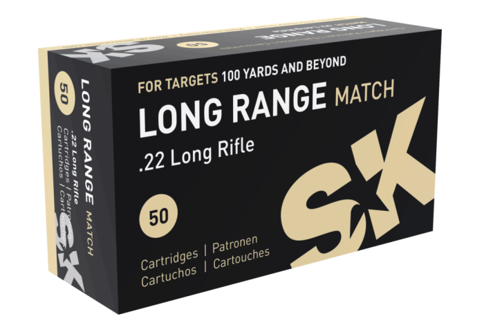 SK 22LR 40GR LONG RANGE MATCH 1106FPS (500 pack)