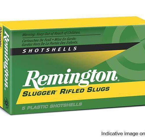 REMINGTON 12 GAUGE HIGH VELOCITY SLUGGER 24GR 1800FPS RIFLED SLUGS – 5 PACK