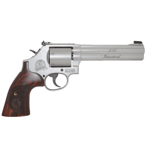 SMITH AND WESSON M686 INTERNATIONAL .357 Cal 6 INCH BBL REVOLVER