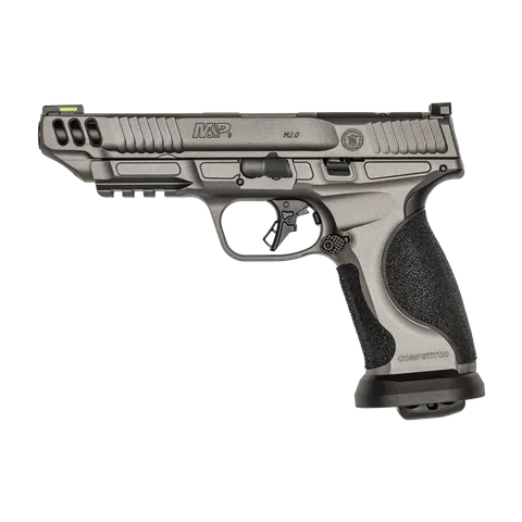 Smith Wesson PC M and P 9 M2.0 9mm 5 inch 10 shot Competitor Pistol (Tungsten) (Cased with 4 mags in total)