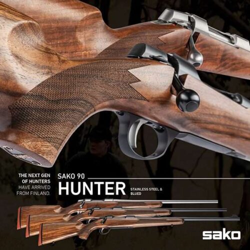 SAKO 90 Hunter Stainless 308 WIN 22.4 INCH BARREL – 1 in 10 TR