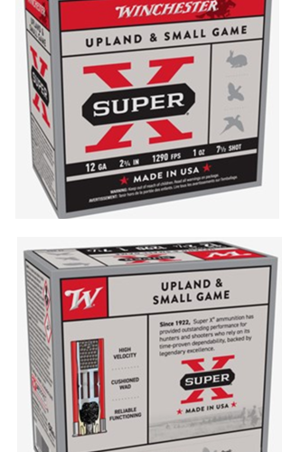 Winchester Super X 12ga 7.5 2-3/4 inch 28gm SHOTSHELL (250 PACK)