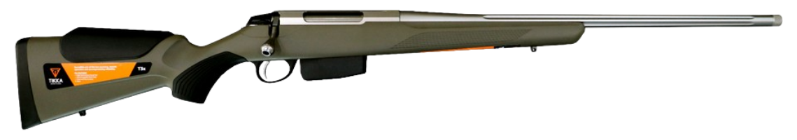 Tikka T3x Aspire LH (Lite Green Stainless Fluted) 270 MT 22.4in