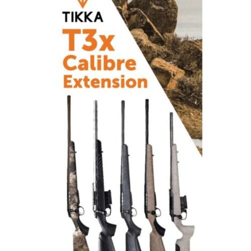 Tikka T3x Roughtech Desert Tan 223 Muzzle Brake 1 in 8 twist 22.4 Inch D18 profile