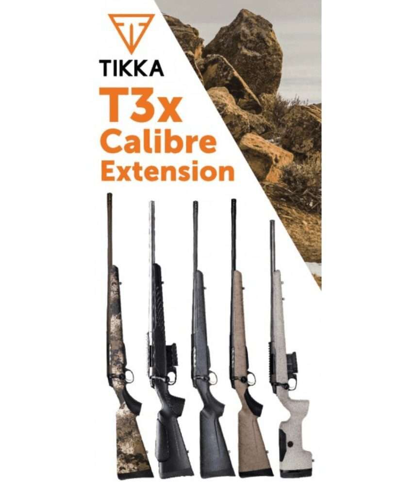 Tikka T3x Roughtech Desert Tan 223 Muzzle Brake 1 in 8 twist 22.4 Inch D18 profile