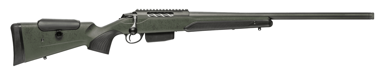 TIKKA T3x Super Varmint Green Roughtech stock 308win 20 Inch barrel