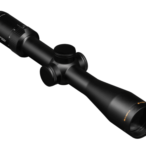 ZERO TECH THRIVE 3-12X44 WITH 30MM TUBE – CAPPED TURRETS AND DUPLEX REICLE (MOA)