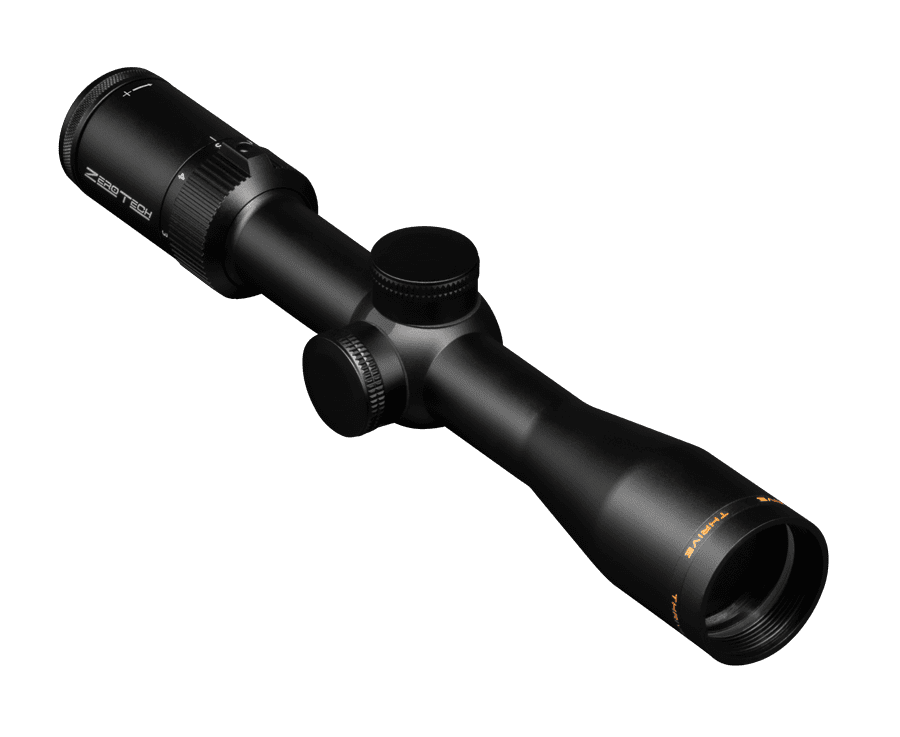 ZERO TECH THRIVE 3-9X40 WITH 30MM TUBE – CAPPED TURRETS AND DUPLEX REICLE (MOA)