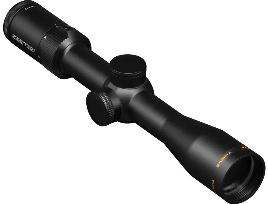 ZERO TECH THRIVE 3-9X40 MOA SFP PHR 4 – 30MM TUBE – CAPPED TURRETS