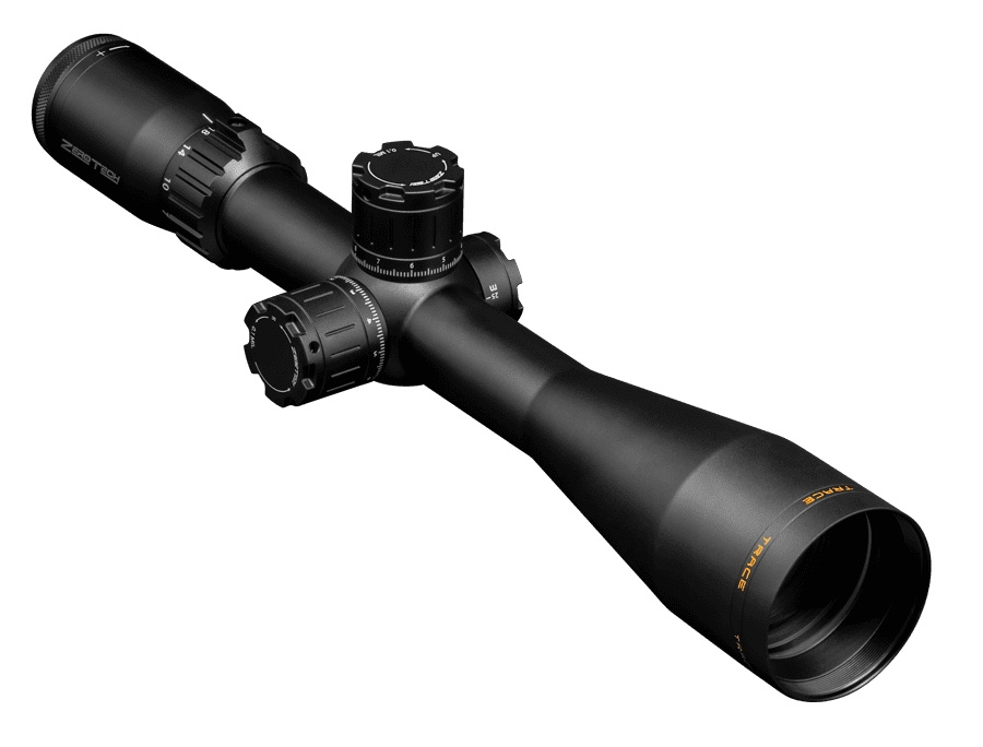 ZERO TECH TRACE 4.5-27X50 – 30MM TUBE – PRECISION TURRET SYSTEM – ZERO STOP – RMG RETICLE (MRAD) FIRST FOCAL PLANE