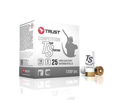 Trust Trap 1 White 1200fps 28gm 7.5 Shot 12G (25 Rounds)