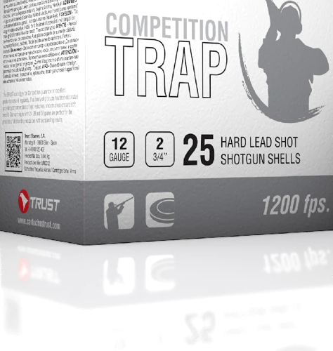 Trust Trap 1 White 1200fps 28gm 7.5 Shot 12G (250 Rounds)