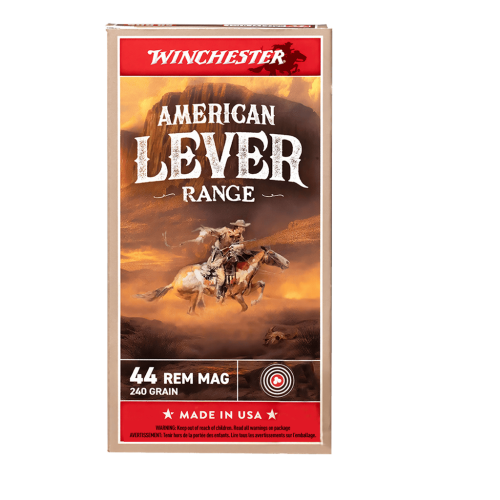 Winchester American Lever Range .44 Rem Mag 240gr (50 Rounds)
