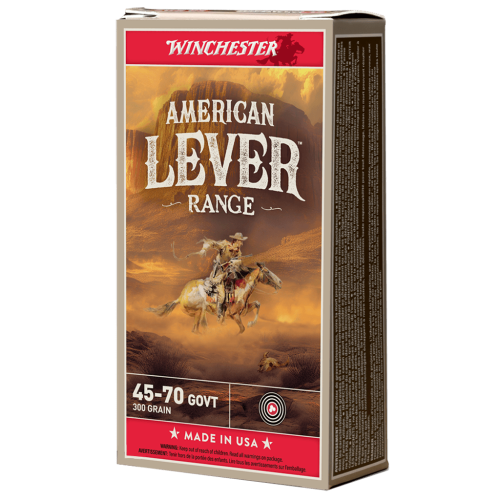 Winchester American Lever Range 45-70 Govt. 300gr (20 Rounds)