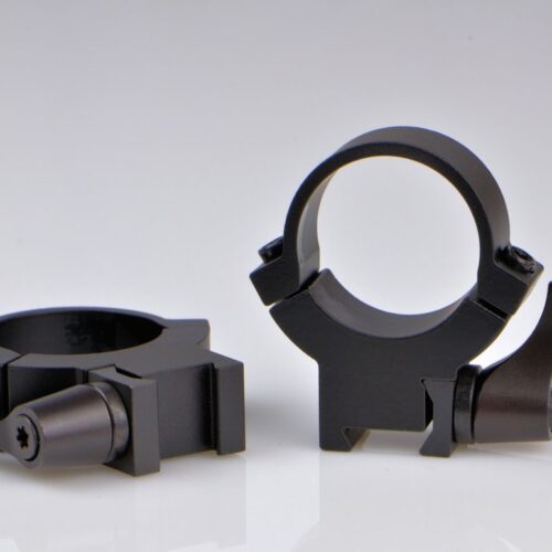 WARNE 1 INCH 7.3/22 QD HIGH MATTE RINGS