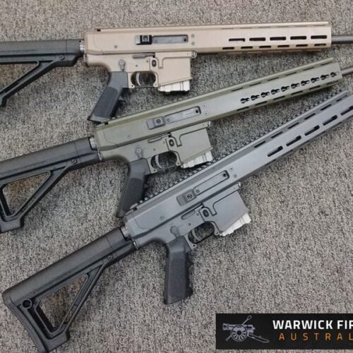 WARWICK FIREARMS NEW WFA1L LIGHT SPORT EDITION STRAIGHT PULL BOLT ACTION RIFLE 10 SHOT CATEGORY B  FDE 223REM 14 inch barrel MAGPUL MOE STOCK  A2 GRIP  MUZZLE BREAK