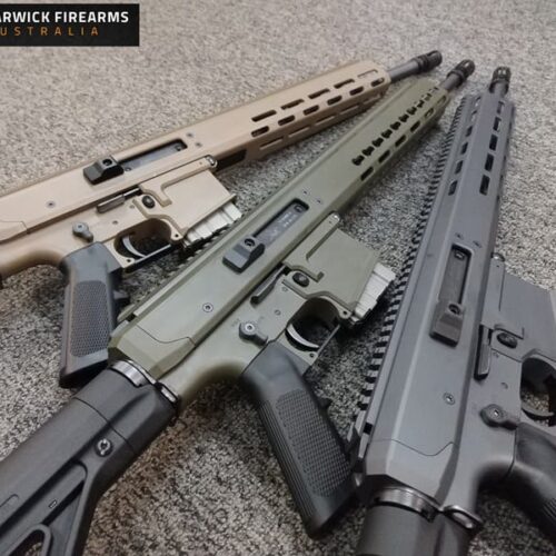 WARWICK FIREARMS NEW WFA1L LIGHT SPORT EDITION STRAIGHT PULL BOLT ACTION RIFLE 10 SHOT CATEGORY B  FDE 300BLK 16 inch barrel  M-LOK MAGPUL MOE STOCK  A2 GRIP  MUZZLE BREAK