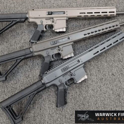 WARWICK FIREARMS NEW WFA1L LIGHT SPORT EDITION STRAIGHT PULL BOLT ACTION RIFLE 10 SHOT CATEGORY B  ODG 223REM 14 inch barrel MAGPUL MOE STOCK  A2 GRIP  MUZZLE BREAK